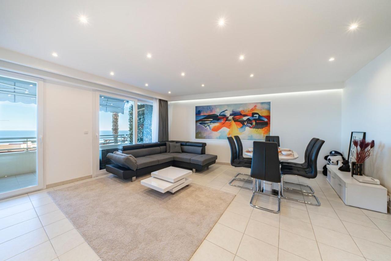 Frontiere Monaco, Terrasse, Vue Mer, Parking - Ab ボーソレイユ エクステリア 写真